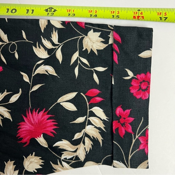 Charter Club Women’s Button Blouse Sz 16 Multi Color Floral Print 100% Linen - Picture 11 of 11